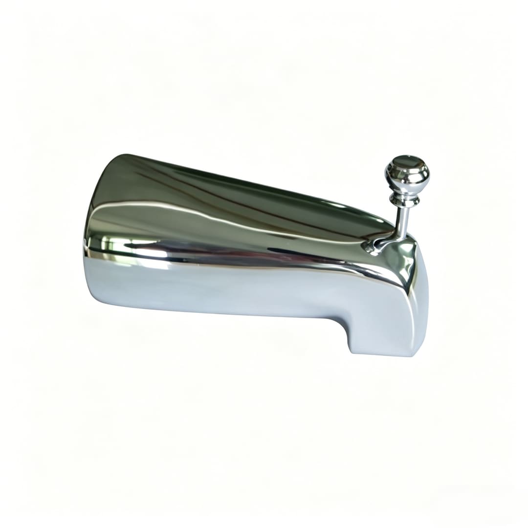 Solid Brass Bathtub Spout with Diverter