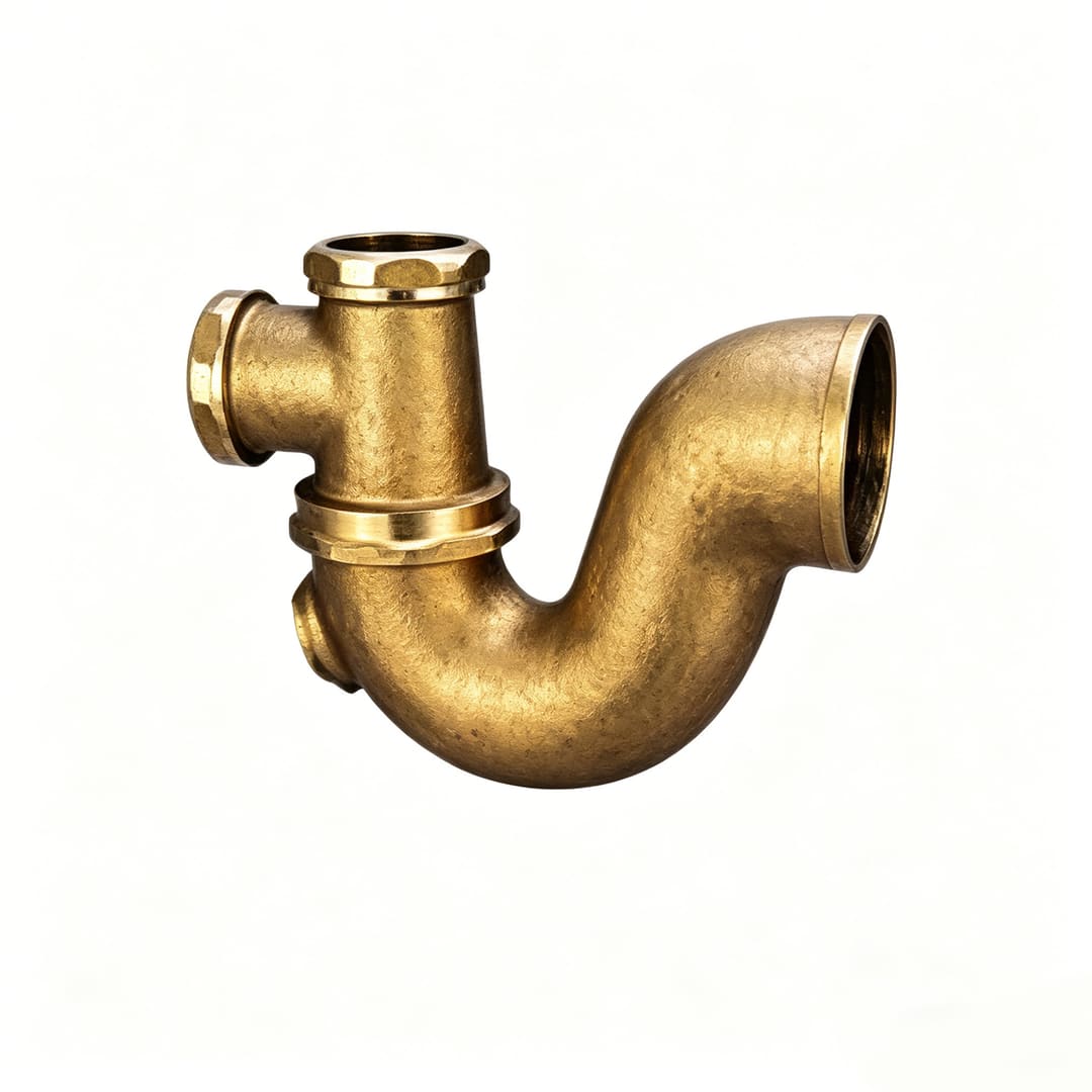 Cast Brass Swing Tee Trap