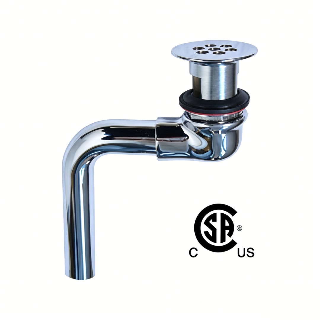 Brass Commercial Lavatory Drain